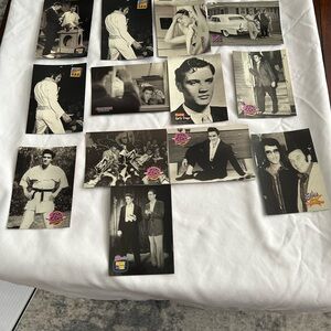 Vintage Black and White Elvis Presley Photo Cards